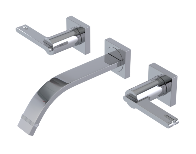 RUBINET 3BRTL R10 Wall Mount Tub Filler Trim Only Main image