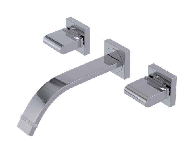 RUBINET 3BRTQ R10 Wall Mount Tub Filler Trim Only Main image