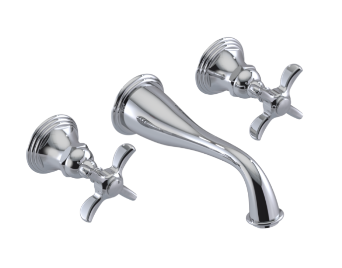 RUBINET 3BRVJC Raven Wall Mount Tub Filler Trim Only