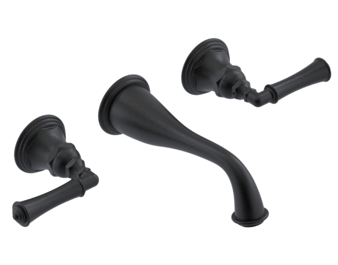 RUBINET 3BRVJL Raven Wall Mount Tub Filler Trim Only Secondary image