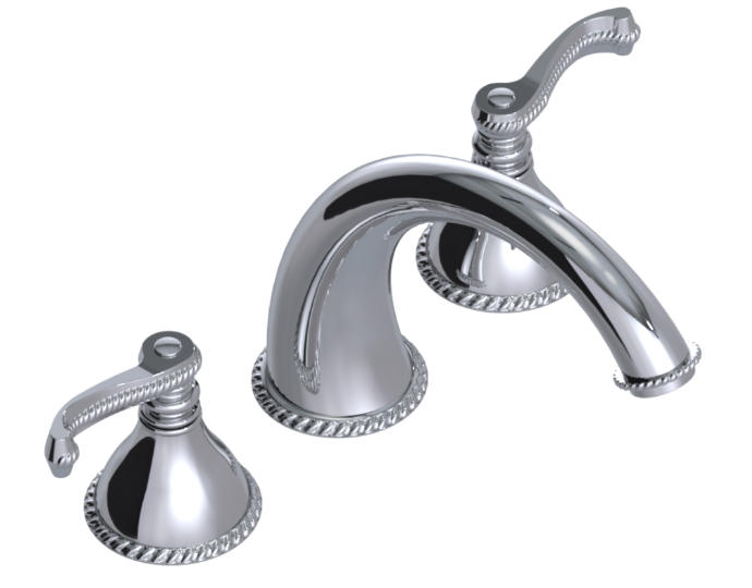 RUBINET 5AEJL Etruscan Roman Tub Filler (Trim Only) Main image