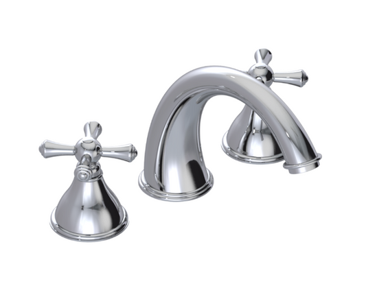 RUBINET 5AFJC Flemish  Roman Tub Filler with Jasmin spout Trim Only