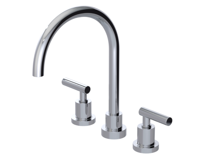 RUBINET 5AGLL Genesis Roman Tub Filler with LaSalle Spout (Trim Only) Main image