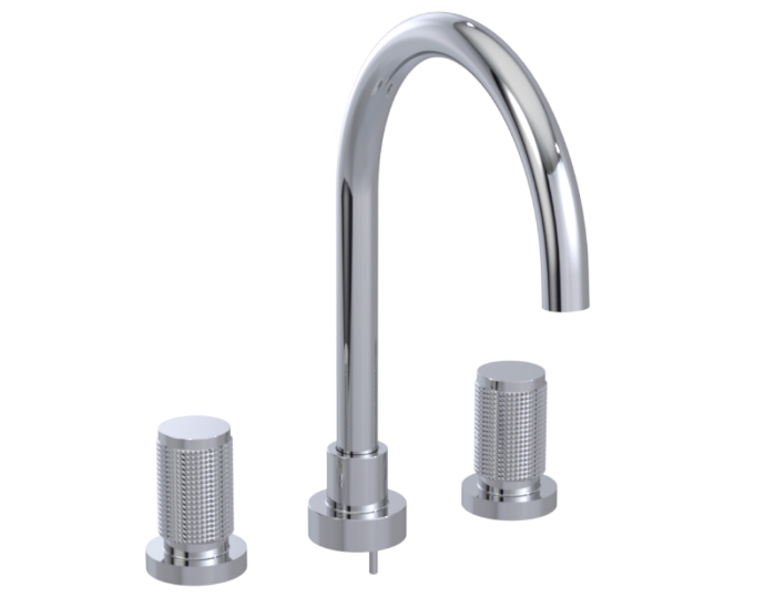 RUBINET 5AHLR H2O Roman Tub Filler with LaSalle Spout (Trim Only) Main image