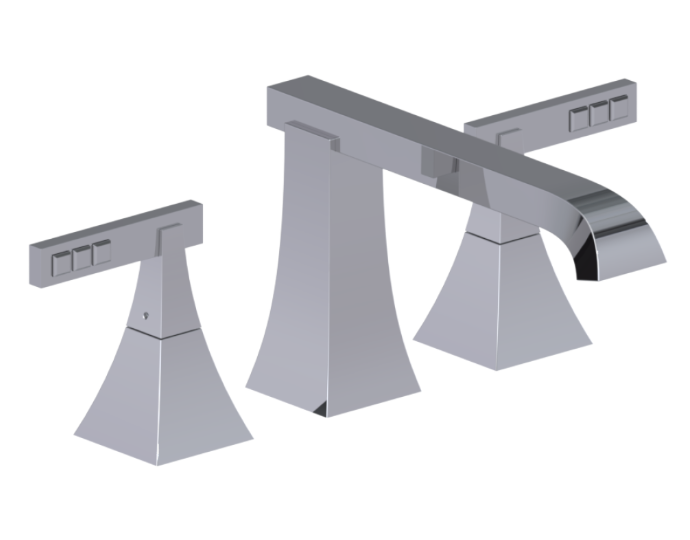 RUBINET 5AICL Ice Roman Tub Filler (Trim Only)