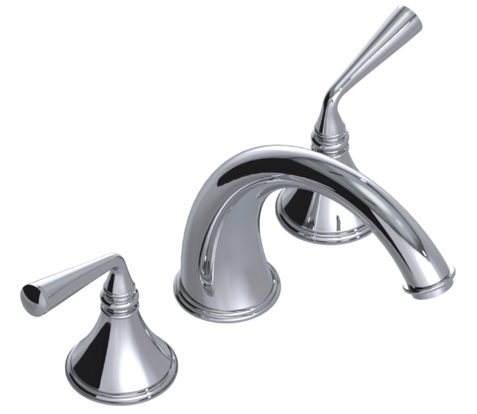 RUBINET 5AJSL Jasmin Roman Tub Filler (Trim Only) Main image