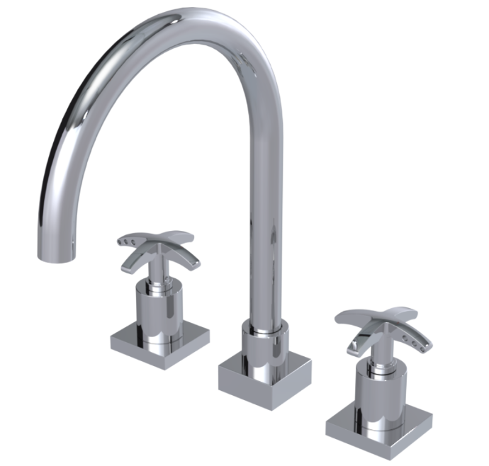 RUBINET 5ALAC LaSalle Roman Tub Filler (Trim Only)