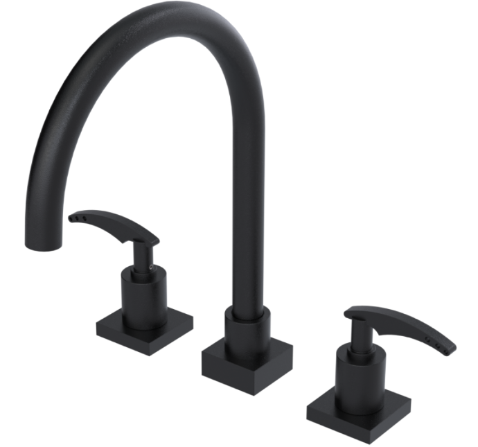 RUBINET 5ALAL LaSalle Roman Tub Filler (Trim Only) Secondary image