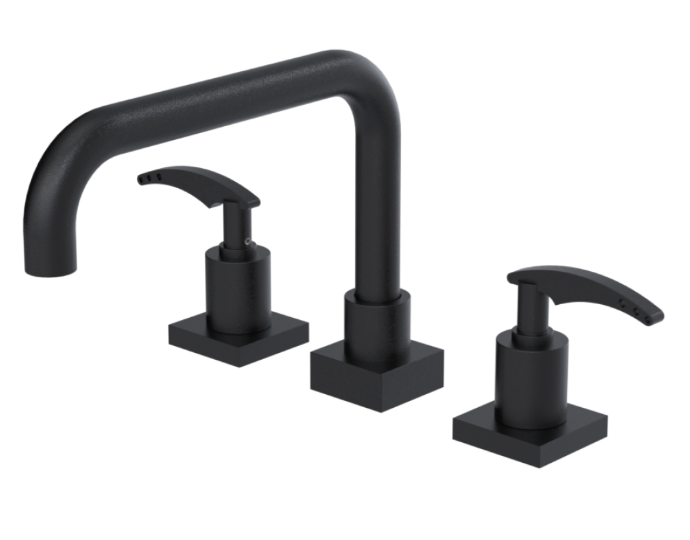 RUBINET 5ALGL LaSalle Roman Tub Filler with Genesis spout Trim Only Secondary image