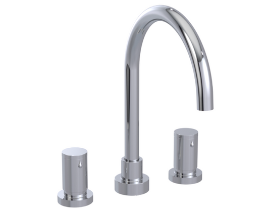 RUBINET 5ANLR Nouveau Roman Tub Filler with LaSalle Spout (Trim Only)