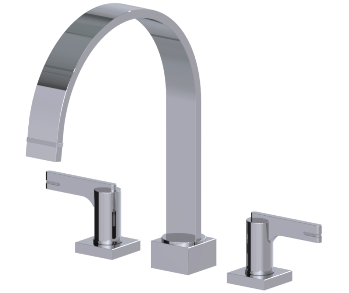 RUBINET 5ARTL R10 Roman Tub Filler (Trim Only) Main image
