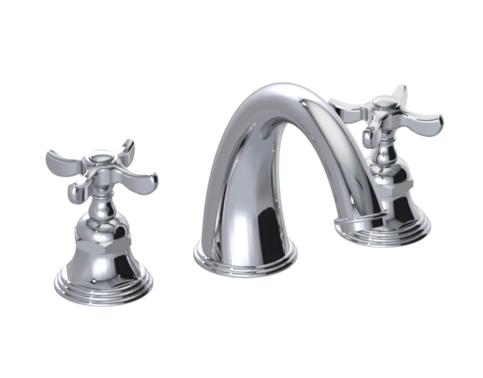 RUBINET 5ARVJC Raven Roman Tub Filler with Jasmin spout Trim Only