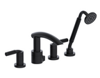 RUBINET 5HHOR H2O Four Piece Roman Tub Filler with Hand Held Shower (Trim Only)