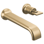 BRIZO ALLARIA T65767LF Two-Hole, Single-Handle Wall Mount Lavatory Faucet - Lever Handle 1.2 GPM