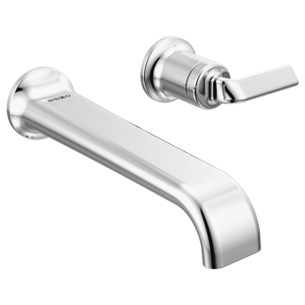 BRIZO ALLARIA T65767LF Two-Hole, Single-Handle Wall Mount Lavatory Faucet - Twist Handle 1.2 GPM Main image