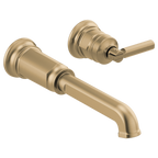 BRIZO T65776LF Two-Hole, Single-Handle Wall Mount Lavatory Faucet - Lever Handle 1.5 GPM