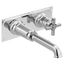 BRIZO INVARI T65776LF Two-Hole, Single-Handle Wall Mount Lavatory Faucet - Cross Handle 1.2 GPM