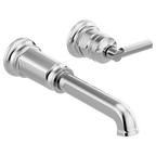 BRIZO T65776LF Two-Hole, Single-Handle Wall Mount Lavatory Faucet - Lever Handle 1.5 GPM