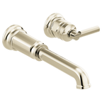 BRIZO T65776LF Two-Hole, Single-Handle Wall Mount Lavatory Faucet - Lever Handle 1.5 GPM