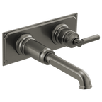 BRIZO INVARI T65776LF Two-Hole, Single-Handle Wall Mount Lavatory Faucet - Lever Handle 1.2 GPM