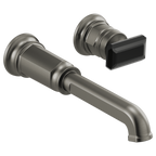 BRIZO T65776LF Two-Hole, Single-Handle Wall Mount Lavatory Faucet - Knob Handle 1.5 GPM