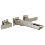 BRIZO VETTIS T65886LF Two-Handle Wall Mount Lavatory Faucet With Open-Flow Spout 1.2 GPM