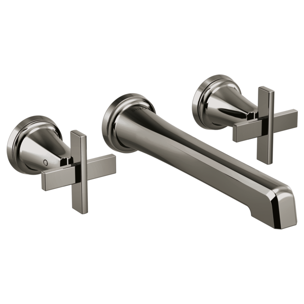 BRIZO T65898LF Two-Handle Wall Mount Lavatory Faucet - Cross Handles 1.5 GPM Main image
