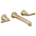 BRIZO LEVOIR T65898LF Two-Handle Wall Mount Lavatory Faucet - Lever Handles 1.2 GPM