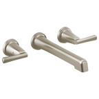 BRIZO LEVOIR T65898LF Two-Handle Wall Mount Lavatory Faucet - Lever Handles 1.2 GPM