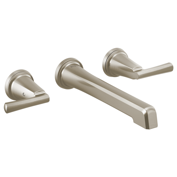 BRIZO T65898LF Two-Handle Wall Mount Lavatory Faucet - Lever Handles 1.5 GPM