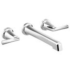 BRIZO LEVOIR T65898LF Two-Handle Wall Mount Lavatory Faucet - Lever Handles 1.2 GPM