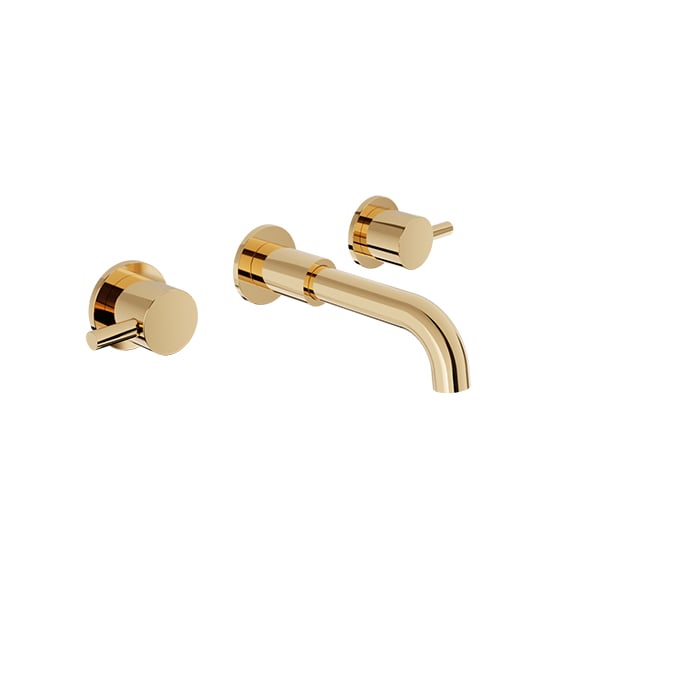 BARIL ZIP B66 T66-8046-00L Trim only for two handles wall-mounted lavatory faucet, drain not included Secondary image