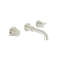 BARIL ZIP B66 T66-8046-00L Trim only for two handles wall-mounted lavatory faucet, drain not included