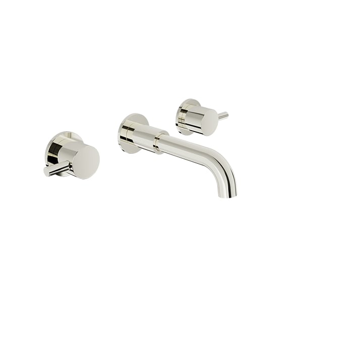 BARIL ZIP B66 T66-8046-00L Trim only for two handles wall-mounted lavatory faucet, drain not included