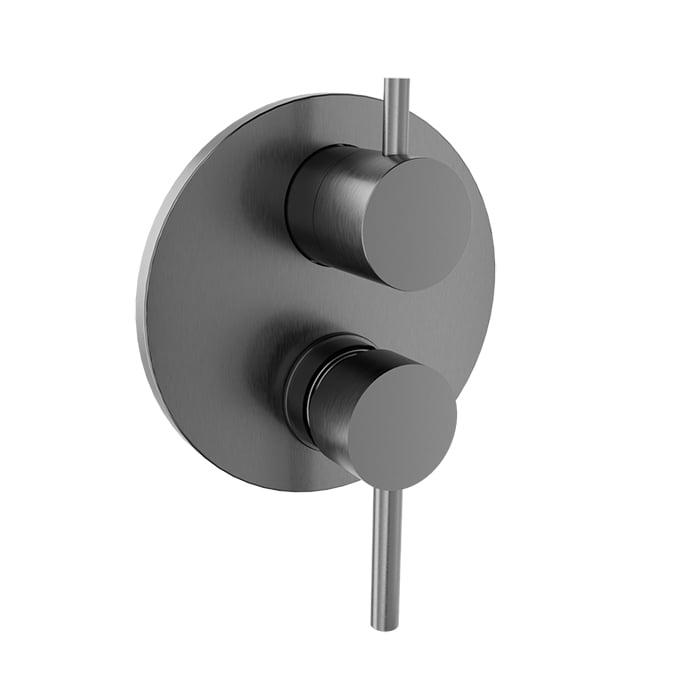 BARIL ZIP B66 T66-9181-00 Trim only for pressure-balanced shower control valve with 2-way diverter