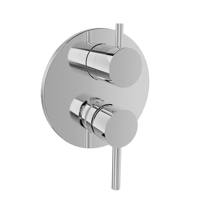 BARIL ZIP B66 T66-9190-00 Trim only for pressure-balanced shower control valve with 3-way diverter