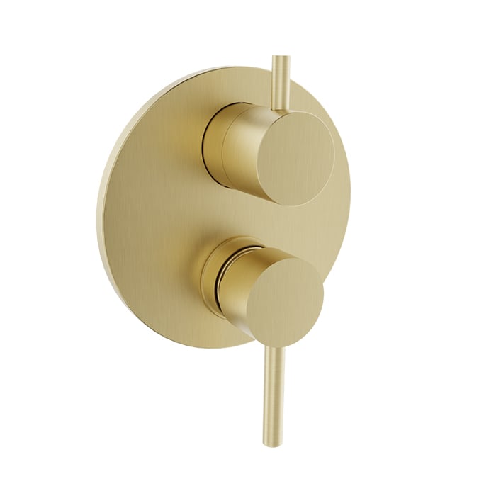 BARIL ZIP B66 T66-9190-00 Trim only for pressure-balanced shower control valve with 3-way diverter