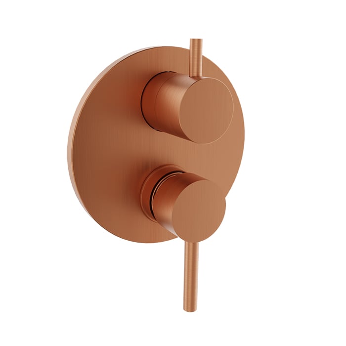 BARIL ZIP B66 T66-9190-00 Trim only for pressure-balanced shower control valve with 3-way diverter