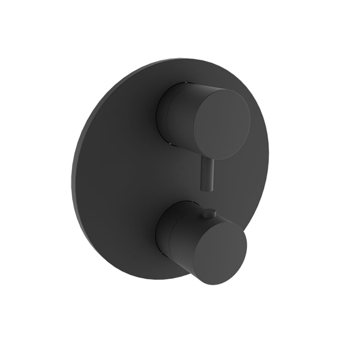 BARIL ZIP B66 T66-9521-01 Trim only for thermostatic pressure-balanced shower control valve with 2-way diverter