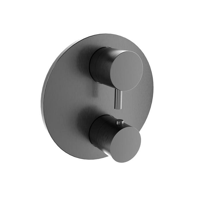 BARIL ZIP B66 T66-9521-01 Trim only for thermostatic pressure-balanced shower control valve with 2-way diverter