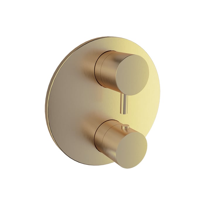 BARIL ZIP B66 T66-9521-01 Trim only for thermostatic pressure-balanced shower control valve with 2-way diverter
