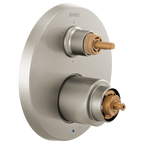 BRIZO T75P675 Pressure Balance Valve with Integrated 6-Function Diverter Trim - Lever Handles