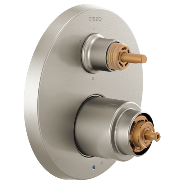 BRIZO T75P675 Pressure Balance Valve with Integrated 6-Function Diverter Trim - Lever Handles