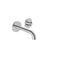 BARIL Air B80 T80-8106-00L Trim Only For Single Lever Wall-Mounted Lavatory Faucet, Drain Not Included - warm-gold - Asymmetrical