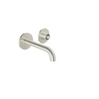 BARIL Air B80 T80-8106-00L Trim Only For Single Lever Wall-Mounted Lavatory Faucet, Drain Not Included - brushed-nickel - Asymmetrical
