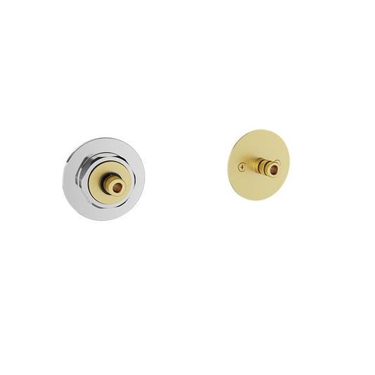 BARIL Air B80 T80-9453-00 Trim Only For 3/4" Thermostatic Valve (Without Handle) - matte-white - Asymmetrical
