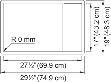 FRANKE  CLV110-28-CA STAINLESS STEEL SINKS Secondary image