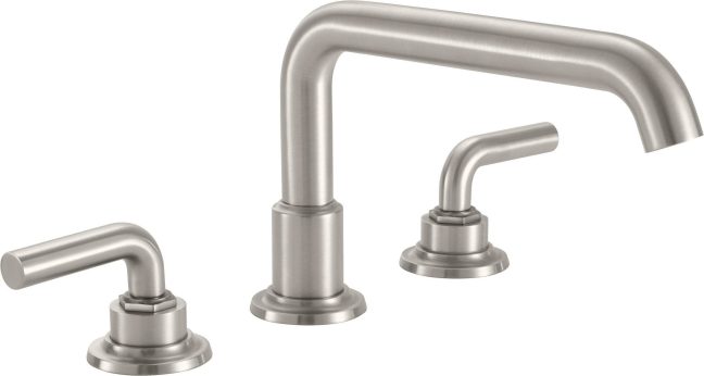 CALIFORNIA FAUCETS 3008 Descanso Complete Roman Tub Set - Low Quad Spout