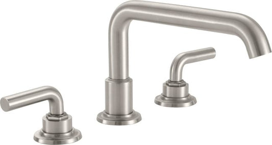 CALIFORNIA FAUCETS 3008 Descanso Complete Roman Tub Set - Low Quad Spout
