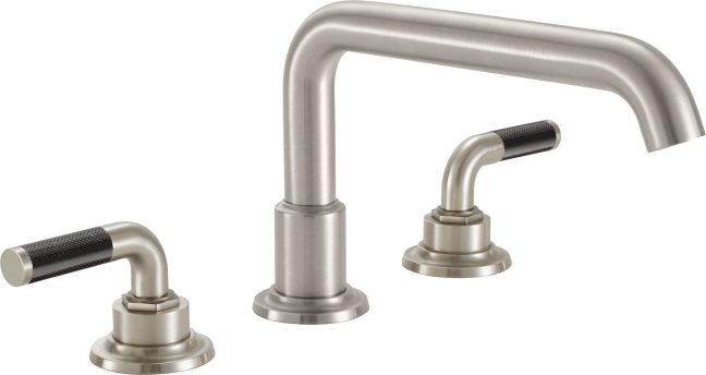 CALIFORNIA FAUCETS 3008F Descanso Complete Roman Tub Set - Low Quad Spout